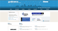 Desktop Screenshot of abrasca.org.br